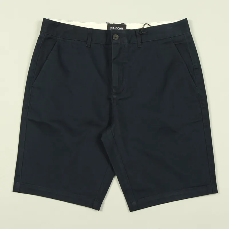 Lyle and Scott Chino Short - Dark Navy